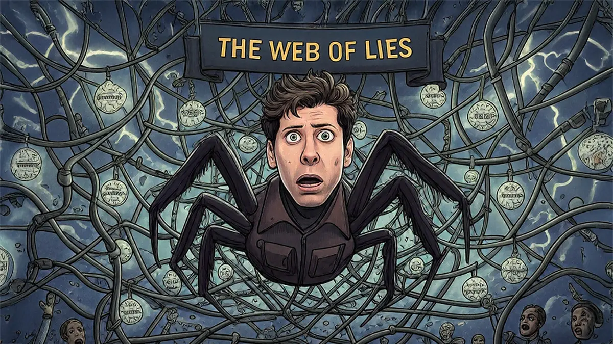 Ein Spinnengeflecht rund um Sam Altman